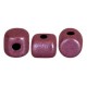 Les perles par Puca® Minos beads Metallic mat dark violet 23980/94108